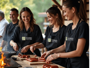Making Sausages with Guest Chef