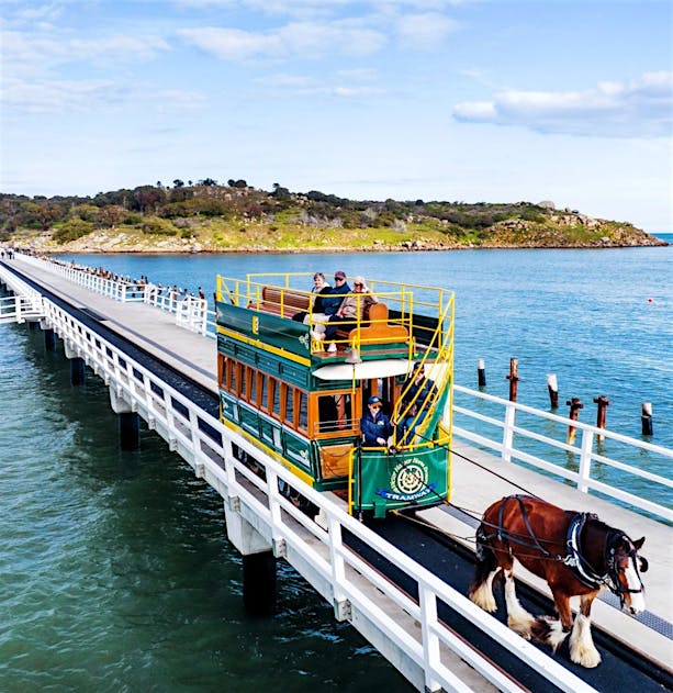 Granite Island causeway, Victor Harbor