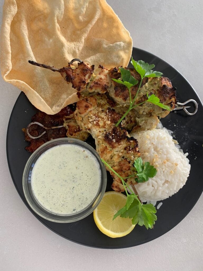 Chicken Malai Boti