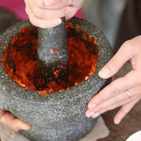 Supportive adult learning in an Adelaide region cooking class