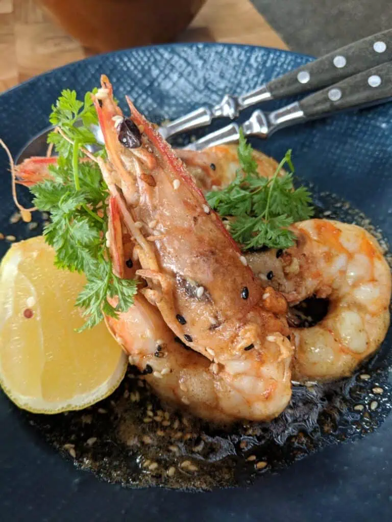 Sesame Miso Prawns Recipe