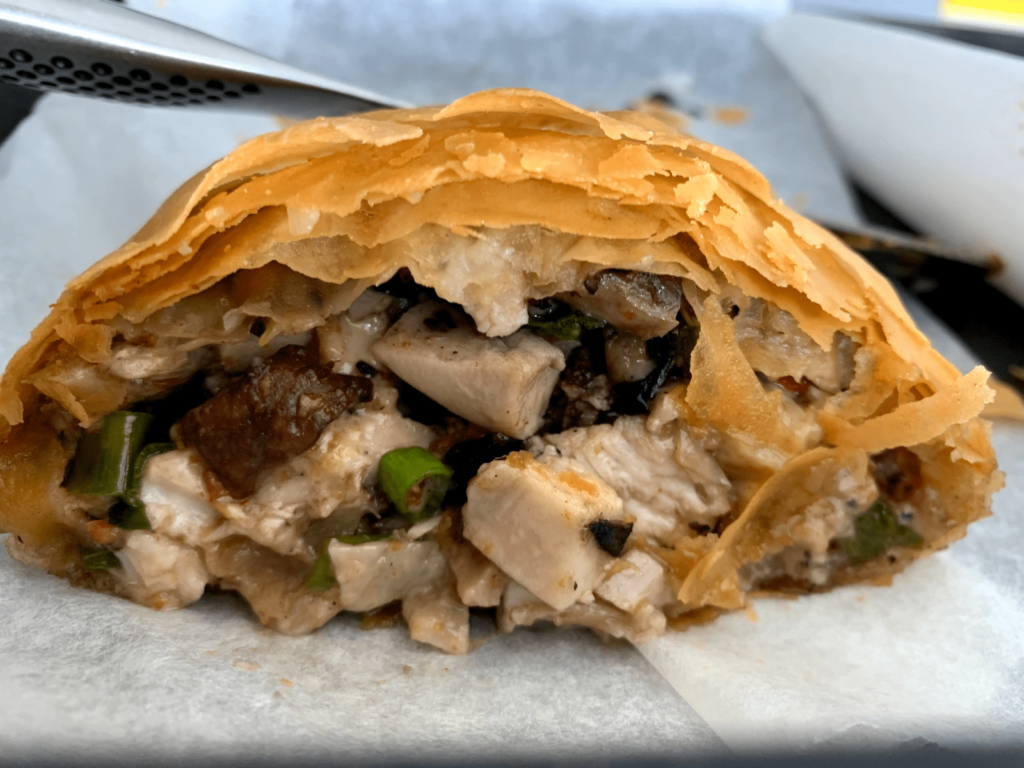 Chicken & Mushroom Filo