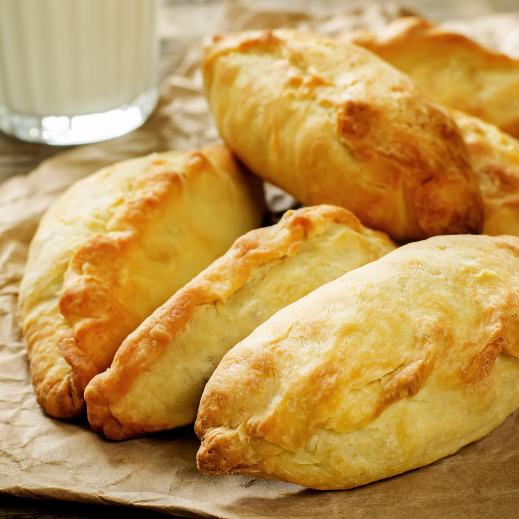 Pasties with Hot Pastry