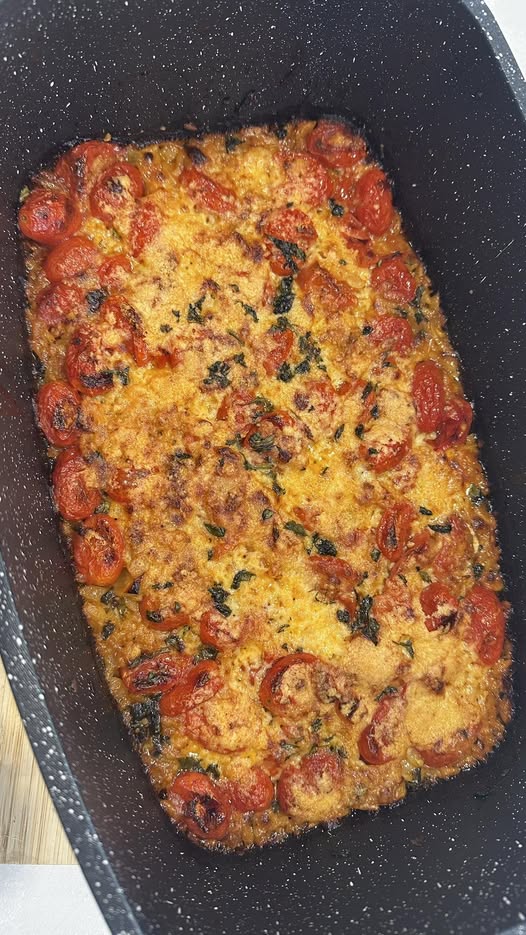 Baked Cherry Tomato Risoni Recipe