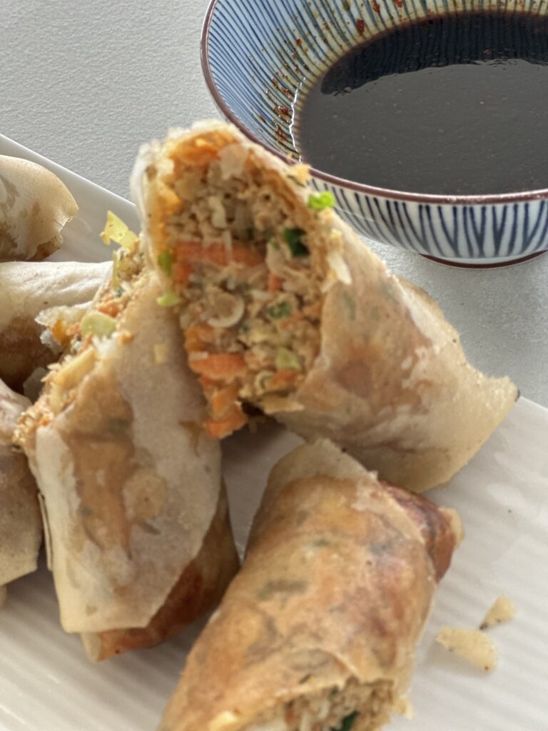 Crispy Thai Inspired Spring Rolls – A Delightful Snack or Appetiser!