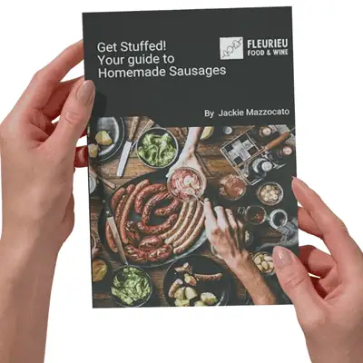 Get Stuffed sausage making cookbook by Jackie Mazzocato