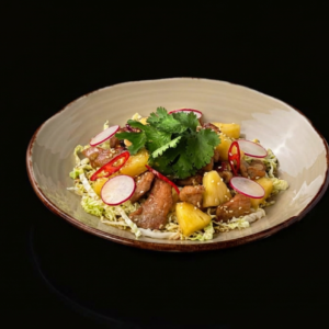 Vietnamese Beef Salad with pineapple