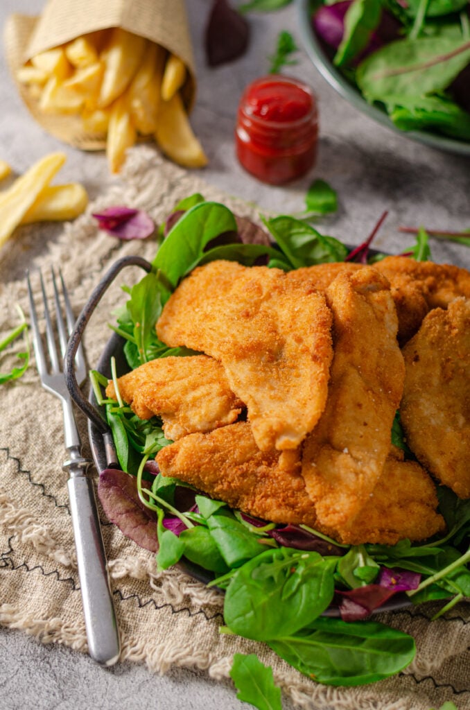 Beef Schnitzel Bites