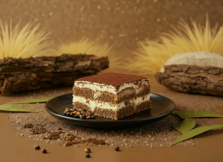 Wattleseed Tiramisu Recipe by Jackie Mazzocato from Fleurieu Food and Wine Cooking School