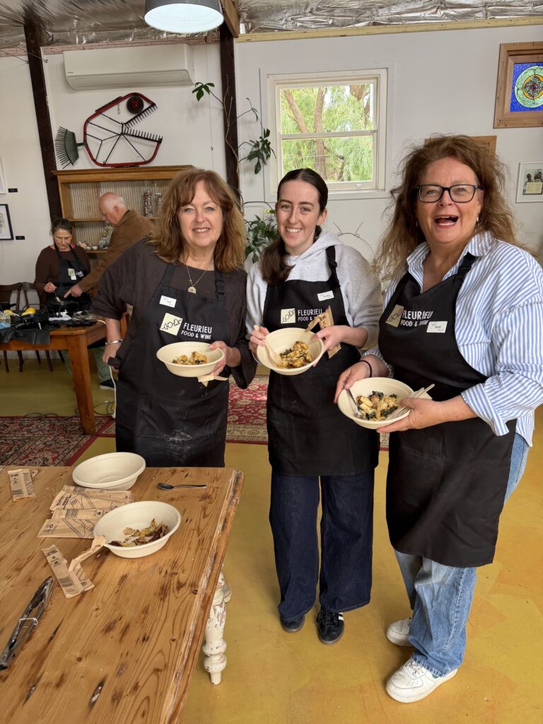 Our Guests at Lot 50 enjoying there home made Gnocchi