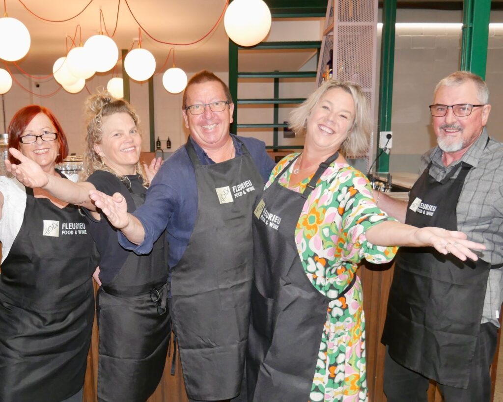 The Fleurieu Food and Wine team at Jackson Square Adelaide