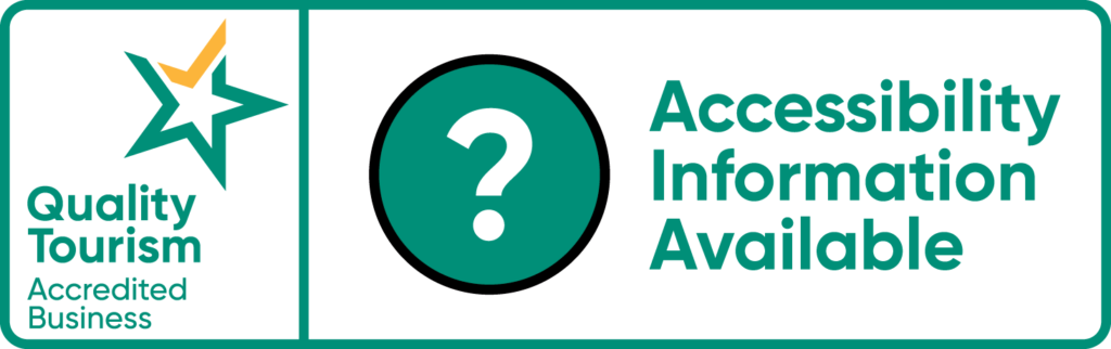 Quality Tourism Accredited Business – Accessibility Information Available